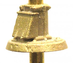 B149 Brass Mast Base with Junction Box